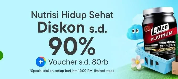 Promo Nutrimart di Blibli Diskon hingga 90% + Voucher 80K 1