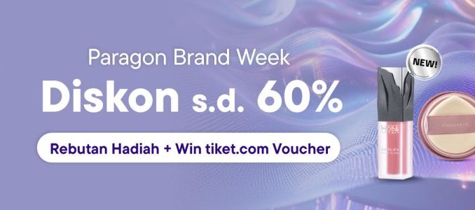 Promo Paragon Brand Week di Blibli Diskon hingga 60% + Rebutan Hadiah! 1