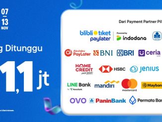 Promo Payment Partner Pilihan Blibli Histeria 11.11 Diskon hingga 1,1 Juta