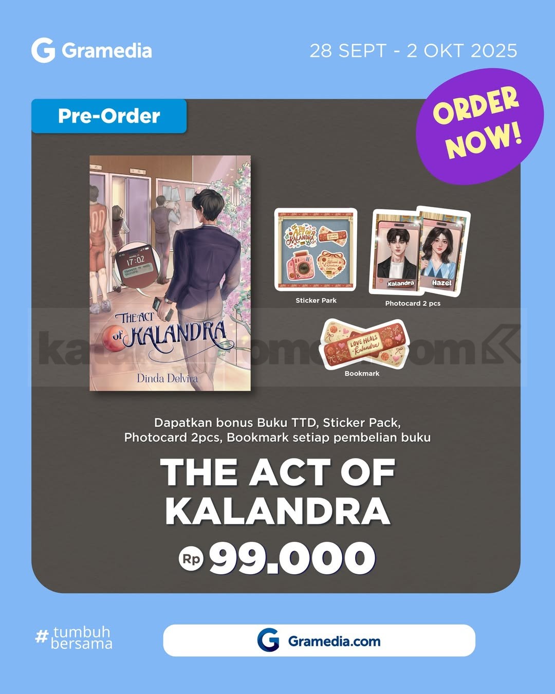 Promo Pre Order The Act of Kalandra Harga Spesial di Gramedia.com