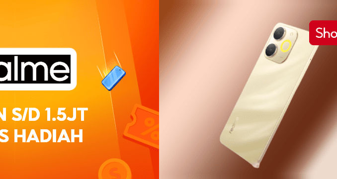 Promo Realme Shopee 11.11 Diskon hingga 1,5 Juta + Gratis Hadiah