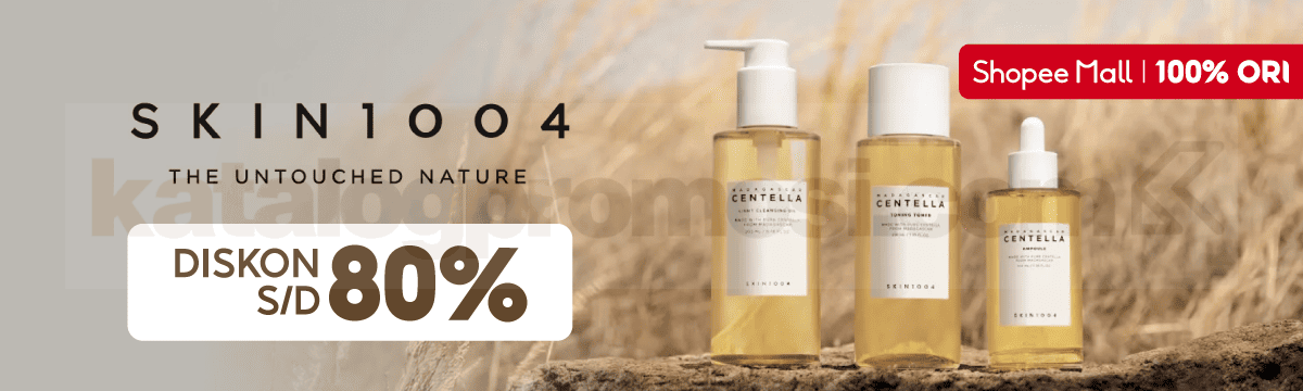 Promo SKIN1004 Diskon hingga 80% di Shopee 