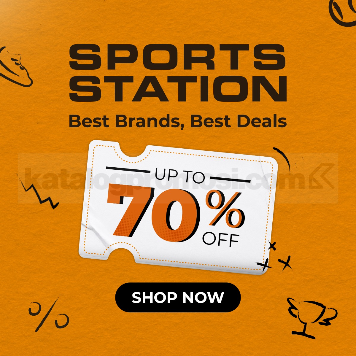 Promo SPORTS STATION Diskon hingga 70%