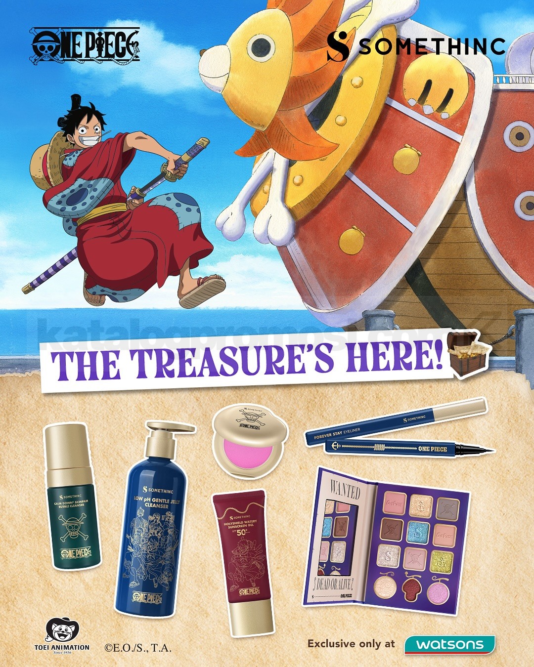 Promo Somethinc One Piece Limited Edition + Hadiah Eksklusif di Watsons! 