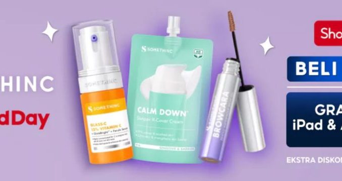 Promo Somethinc di Shopee 10.10 BELI 1 DAPAT 3 + HADIAH GRATIS!