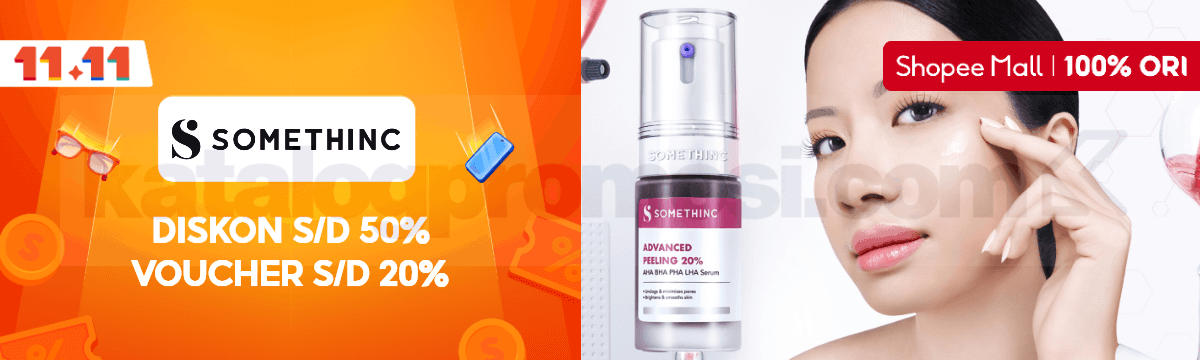 Promo Somethinc di Shopee 11.11 Diskon 50% + Voucher 20%