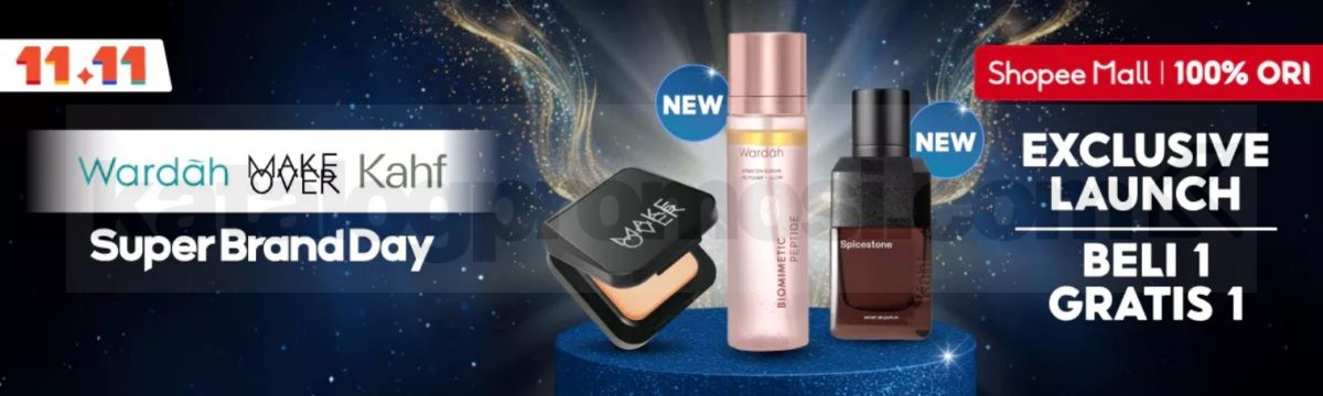 Promo Super Brand Day Paragon di Shopee! Diskon Bonus dan Gratis Hadiah 