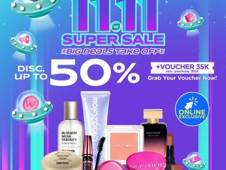 Promo Watsons 11.11 Thank You Sale! Diskon 50% + Voucher 35K
