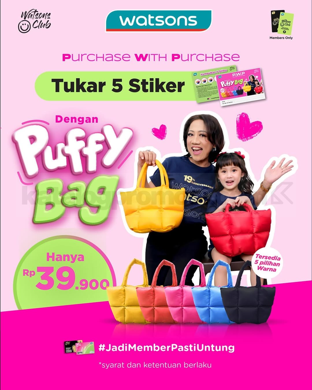 Promo Watsons BIG BANG BEAUTY Diskon hingga 50% + Lucky Draw dan Special Voucher