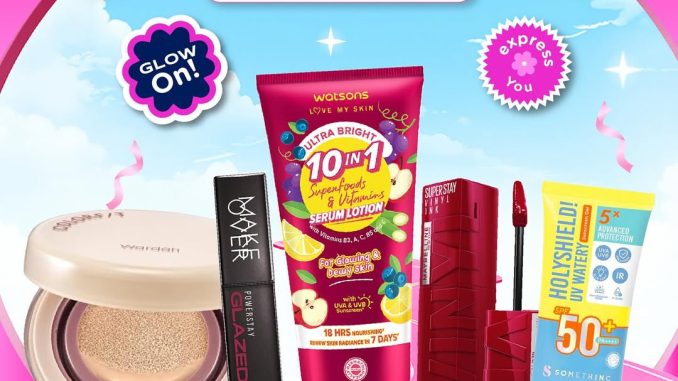 Promo Watsons Beauty My Way Diskon hingga 50% + 5%
