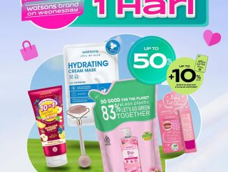 Promo Watsons On Wednesday Diskon hingga 50% + 10%