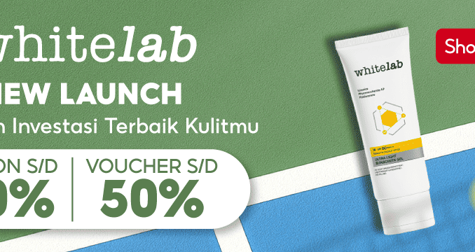 Promo Whitelab New Launch Diskon hingga 90% + Voucher 50% di Shopee! 1