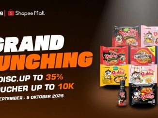 Samyang Hadir di Shopee! Promo Grand Launching Diskon 35% + Voucher 10K 9