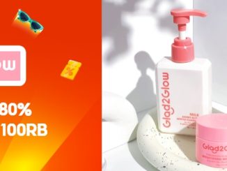 Shopee 12.12 Sale - Glad2Glow Diskon hingga 80% + Voucher 100K