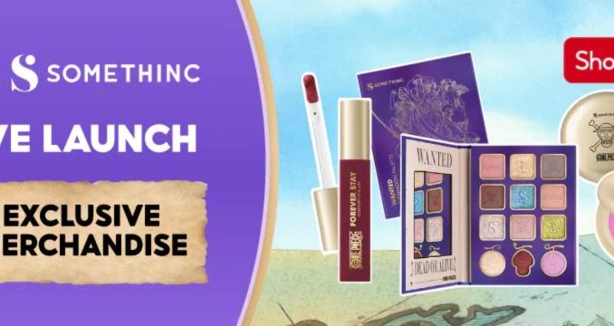 Somethinc One Piece Limited Edition Hadir di Shopee! Diskon 50% + Merchandise Eksklusif 1