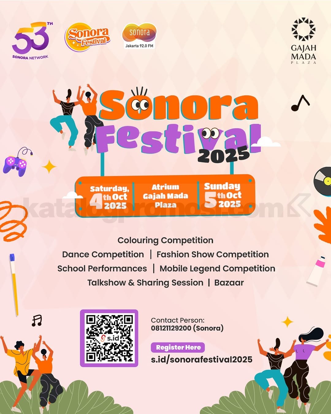 Sonora Festival 2025 Hadir di Gajah Mada Plaza
