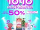 Watsons 10.10 Thank You Sale! Diskon hingga 50% + Voucher 30K