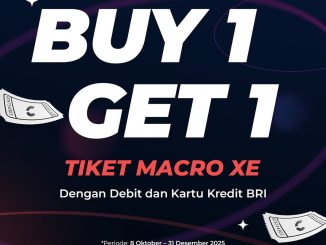 Promo Cinepolis BRI Beli 1 Gratis 1 tiket Macro XE
