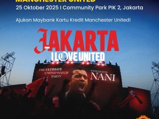 Event nonton bareng Manchester United vs Brighton di Community Park PIK 2 bersama Luis Nani pada 25 Oktober 2025.