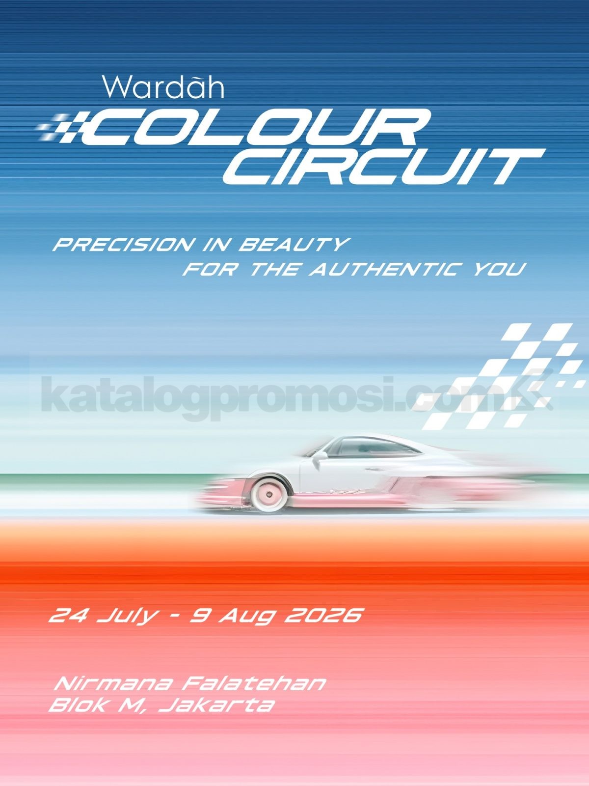 Wardah Colour Circuit di Nirmana Falatehan Jakarta Wardah Colour Circuit di Nirmana Falatehan Jakarta dengan personal colour analysis dan makeup gratis