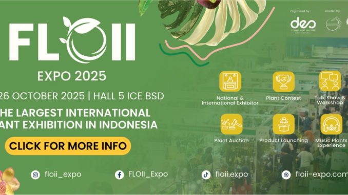 Floriculture Indonesia International (FLOII) Expo 2025 10
