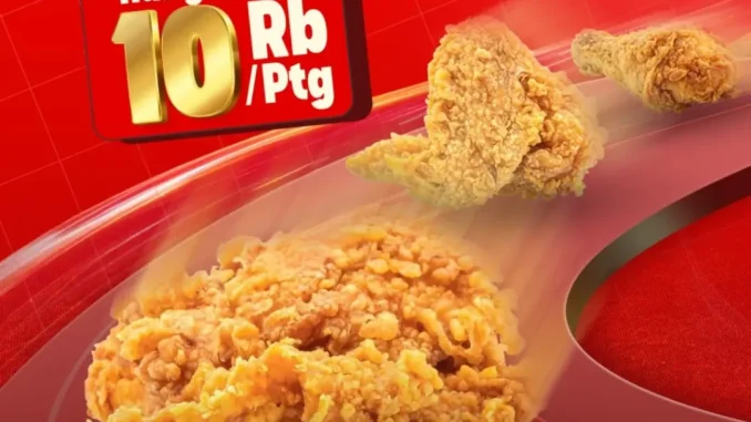 Promo Fritto Chicken 10.10 Chicken Day cuma Rp10Ribu/ptg