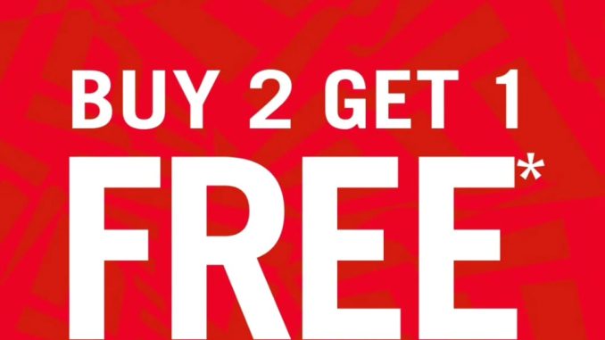 Promo NEW ERA Buy 2 Get 1 Free*
