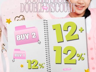 Promo GOSH SHOES 12.12 Buy 1 Disc 12% Buy 2 Disc 12%+12%*