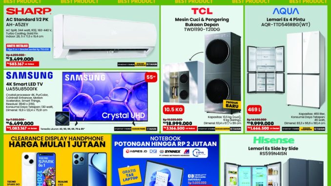 Katalog Promo COURTS YEAR END SALE 01-31 Desember 2025 1