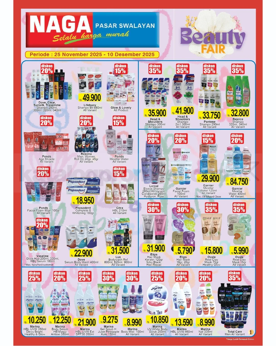 Katalog Promo NAGA SWALAYAN Terbaru 25 November - 10 Desember 2025 Katalog Promo NAGA SWALAYAN Terbaru 25 November - 10 Desember 2025 1