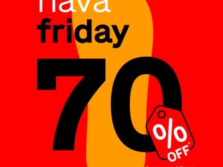 Promo HAVAIANAS Black Friday Sale Disc 70% Off Second Item*
