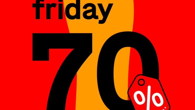 Promo HAVAIANAS Black Friday Sale Disc 70% Off Second Item*