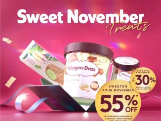 Promo Häagen-Dazs Sweet November Treats Diskon 55%