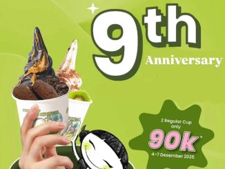 Promo Sour SallyMedan Anniversary 9Th Harga Spesial 2 Cup REGULER 90k* 1