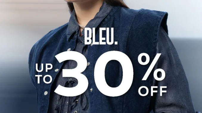 Promo GAUDI CLOTHING Bleu Denim Diskon Hingga 30%* 1