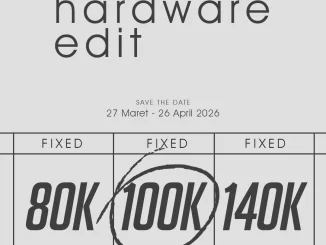 Promo The Hardware Edit Fixed Price Drop mulai Rp. 80.000 harga flat item fashion pilihan