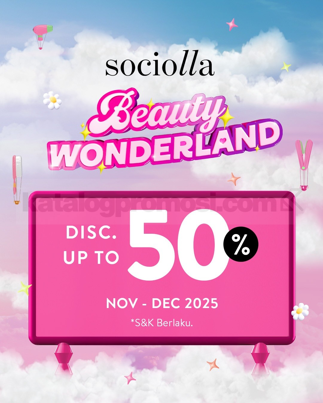 Promo Sociolla Beauty Wonderland Disc Up To 50% Off* Promo Sociolla Beauty Wonderland Disc Up To 50% Off* 1