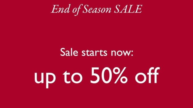 Promo Tommy Hilfliger End of Season Sale Diskon Hingga 50%
