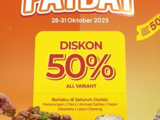 Promo Martabakku Payday Diskon 50% untuk Semua Varian