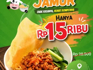 Promo Mister Baso Mie Ayam Jamur Rp. 15.000 di BTM Bogor khusus weekdays