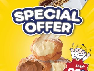 Promo Beard Papa's Special Offer Mix 6pcs Puff Cuma Rp 95.000 2
