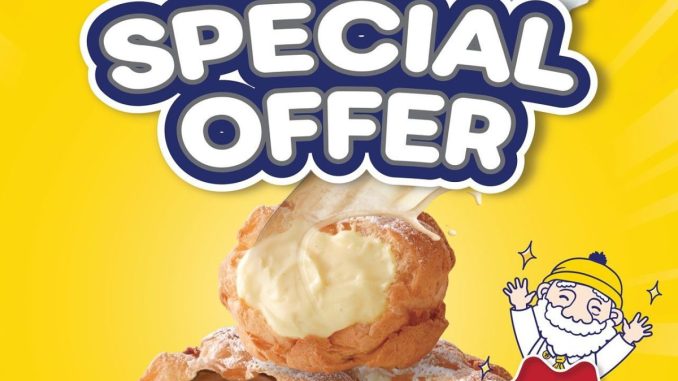 Promo Beard Papa's Special Offer Mix 6pcs Puff Cuma Rp 95.000 1