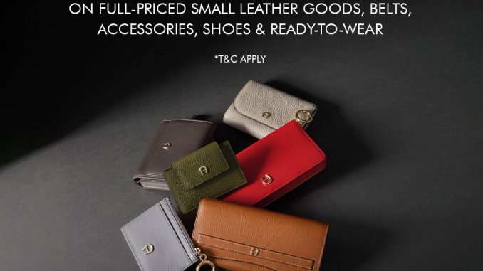 Promo Aigner Enjoy Instant Rebate IDR 250.000*