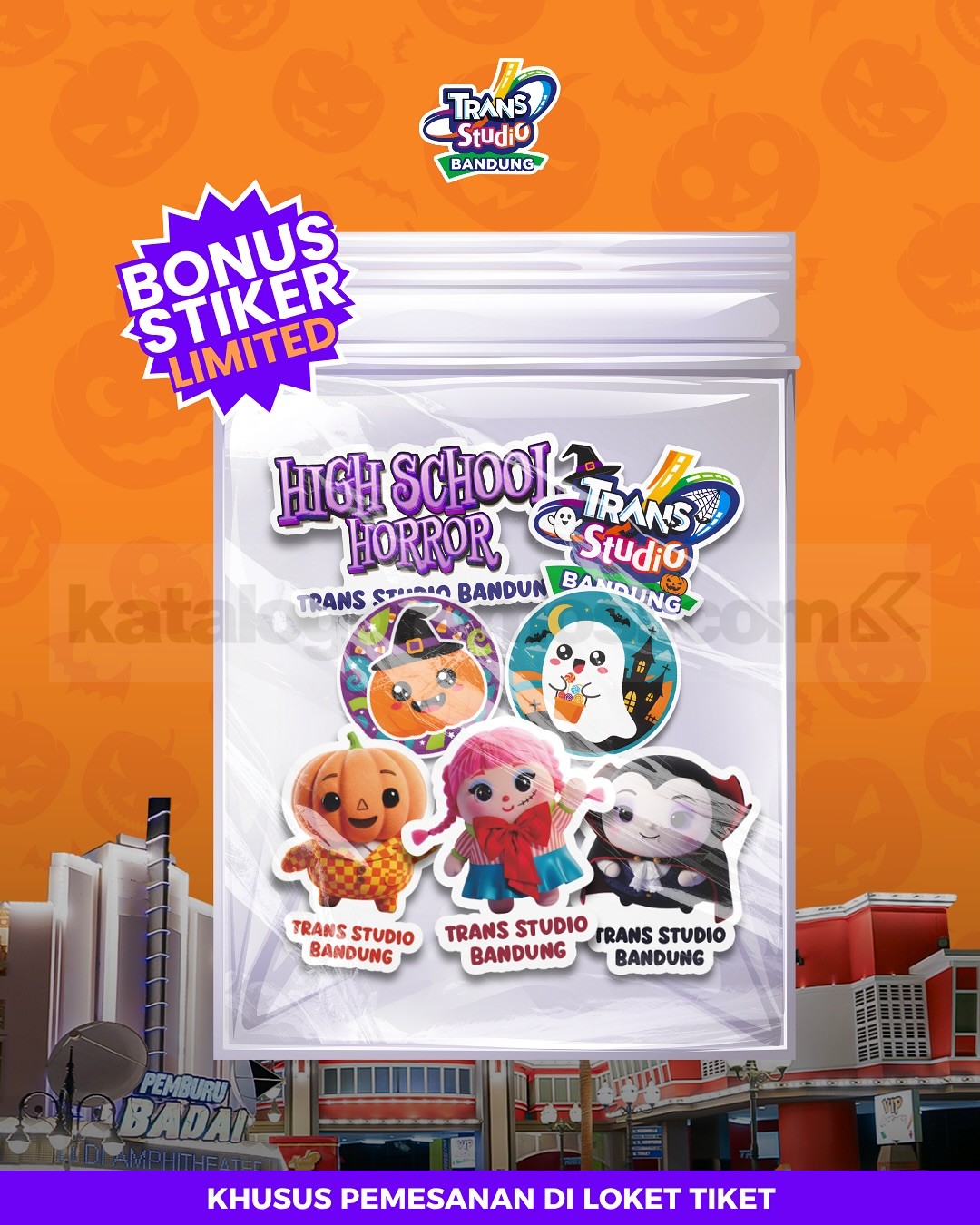 Promo Trans Studio Bandung High School Horror mulai Rp 315RB 2