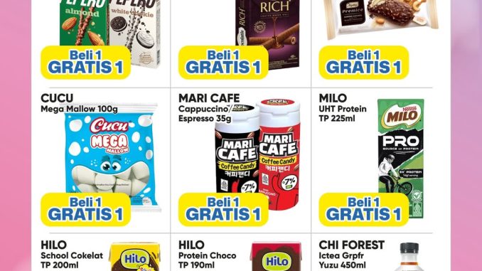 Promo Alfamart Double Date 11.11 Beli 1 Gratis 1 1