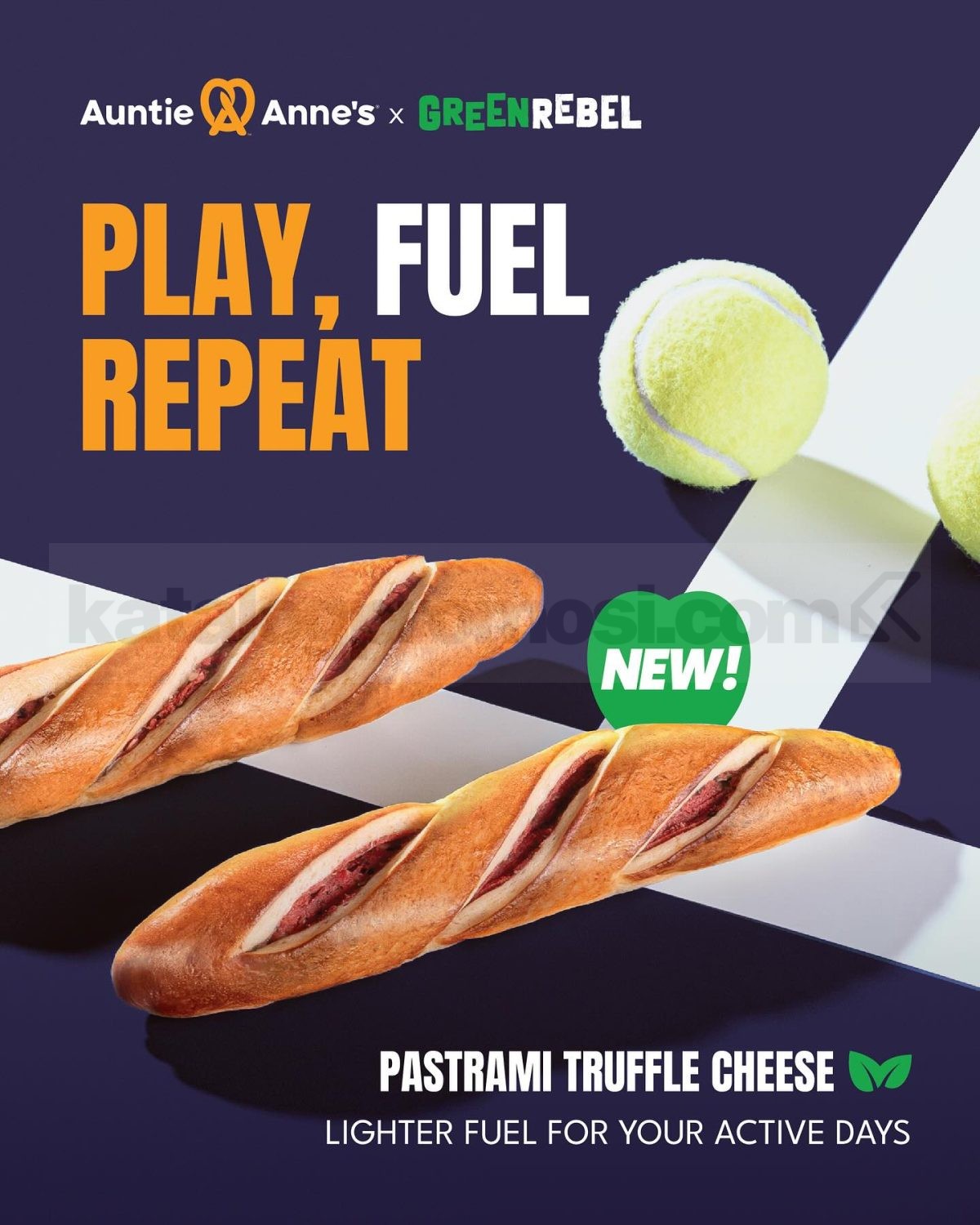 Promo AUNTIE ANNE’S x GREEN REBEL NEW ! Pastrami Truffle Cheese Promo AUNTIE ANNE’S x GREEN REBEL NEW ! Pastrami Truffle Cheese 1