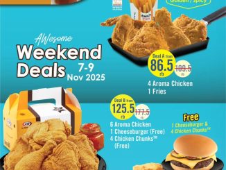 Promo A&W WEEKEND DEALS mulai Rp. 8.500 1