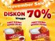 Promo Ayam Bersih Berkah 11.11 November Sale Diskon Hingga 70% Paket Nikmat Berkah Crispy & Merah