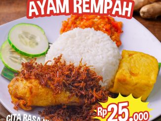 Promo Ayam Goreng Nelongso NEW! Ayam Rempah Rp. 25.000 dengan taburan rempah kriuk
