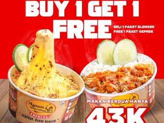 Promo Ayam Keprabon Express Sarinah Grand Opening Buy 1 Get 1 Free Paket Blenger + Gratis Paket Geprek